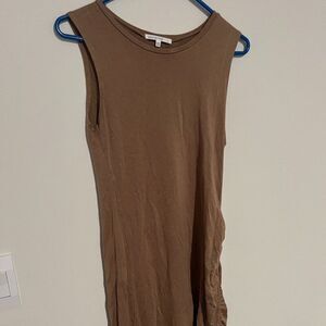 Antistar large tan brown dress